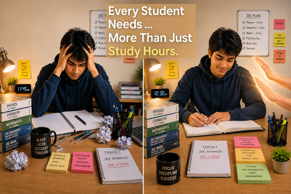 A Student's Journey from Stress to Confidence.