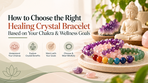 How to Choose the Right Healing Crystal Bracelet Based on Your Chakra & Wellness Goals