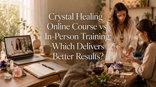 Crystal Healing Online Course vs In-Person Training: Which Delivers Better Results?