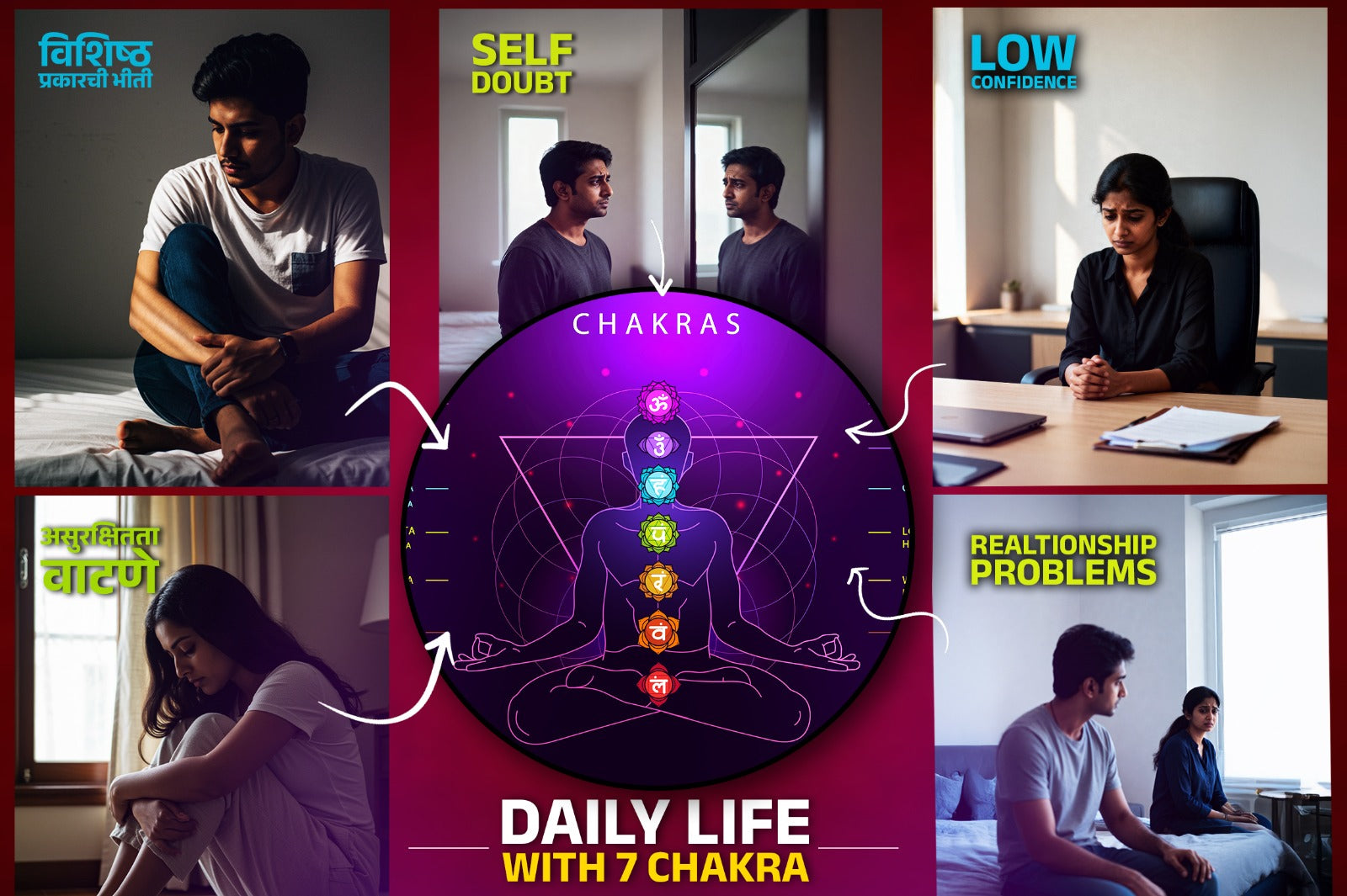 Daily Life with 7 Chakra