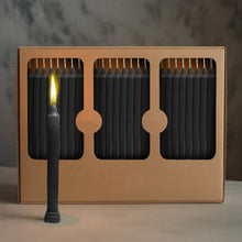 Premium Black Candles (1 Set = 10 Candles)
