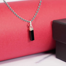 Black Tourmaline Pendant for Kids