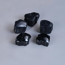 Black Tourmaline (Polished) (Set of 5) (150 - 200 gm)