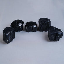Black Tourmaline (Polished) (Set of 5) (150 - 200 gm)
