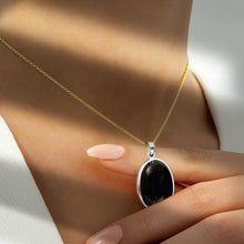 Black Tourmaline Pendant (0.5 inch)