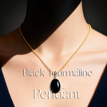 Black Tourmaline Pendant (0.5 inch)