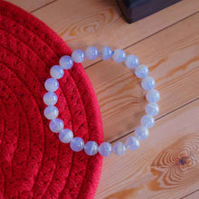 Blue Lace Agate Bracelet (8 mm)