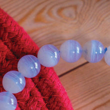 Blue Lace Agate Bracelet (8 mm)