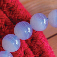 Blue Lace Agate Bracelet (8 mm)