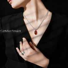 Carnelian Pendant (Shape may vary)