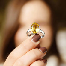 Citrine Finger Ring
