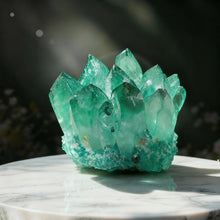 Green Aventurine Family Cluster