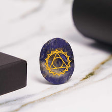 Lapis Lazuli Pebble – Throat Chakra Symbol (Vishuddha)