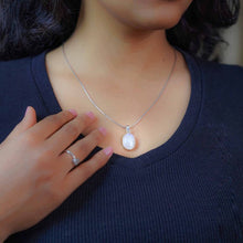 Moonstone Pendant (1/2 inch )