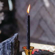 Premium Black Candles (1 Set = 10 Candles)