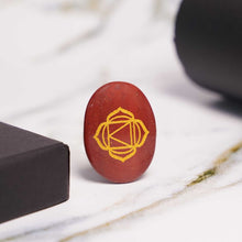 Red Jasper Pebble – Root Chakra Symbol (Muladhara)