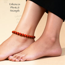 Red Jasper Anklet