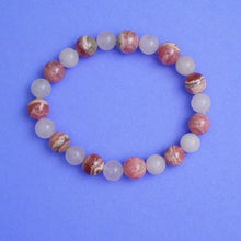 Rose Quartz & Rhodochrosite Bracelet