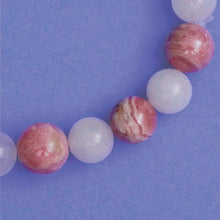 Rose Quartz & Rhodochrosite Bracelet
