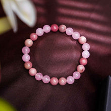 Rose quartz & Rhodochrosite Bracelet