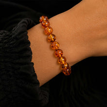 Amber Bracelet & Citrine Ring