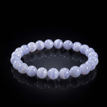Blue Lace Agate Bracelet (8 mm)