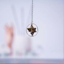 Markaba Tiger’s eye Car Hanging