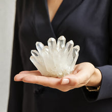 Clear Quartz Family Cluster