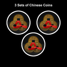 Clear Quartz Crystal Tree with Golden Potli (Free 3 Sets of Chinese Coins)
