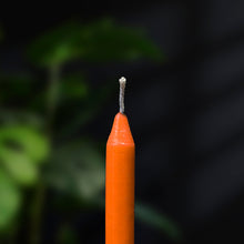 Orange Candles (1 Set = 10 Candles)