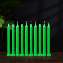 Parrot Green Candle (1 Set = 10 Candles)