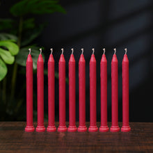 Red candle(1 Set = 10 Candles)