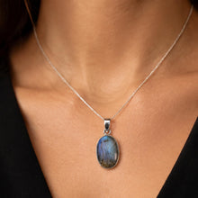 Labradorite Pendant (Shape may vary)