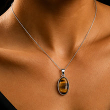 Tiger’s Eye Pendant (Shape may vary)